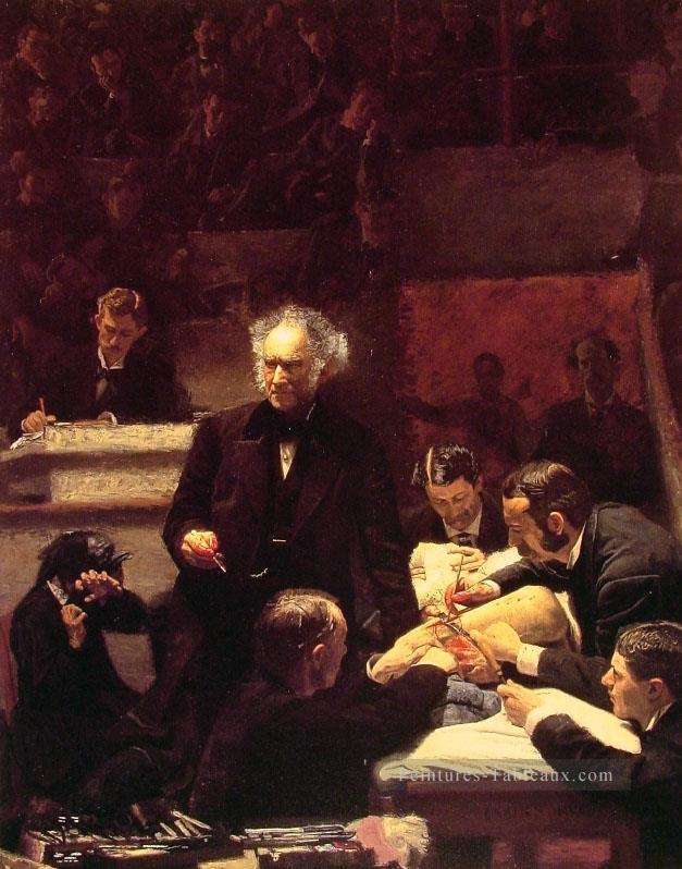 La Clinique Gross réalisme Thomas Eakins Peintures à l'huile